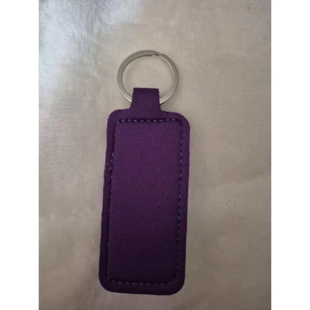 Women's Purple Lip Balm Key Holder